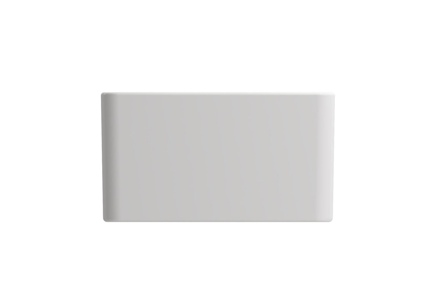 BOCCHI CLASSICO 30" Fireclay Farmhouse Single Bowl Kitchen Sink with Protective Bottom Grid and Strainer