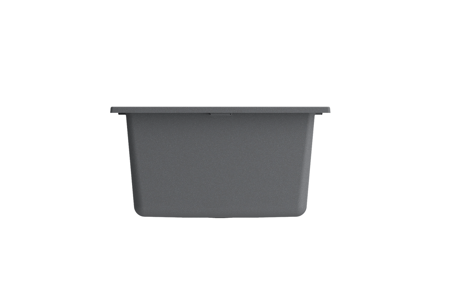 CAMPINO UNO 16" Single Bowl Dual Mount Granite Bar Sink with Strainer