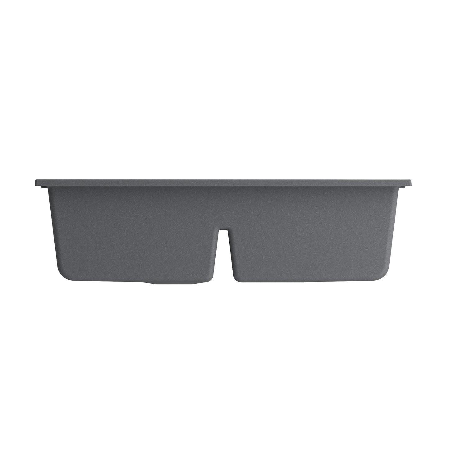 BOCCHI BAVENO LUX 33" Double Bowl Granite Composite Kitchen Sink with Integrated Workstation and Accessories with Covers