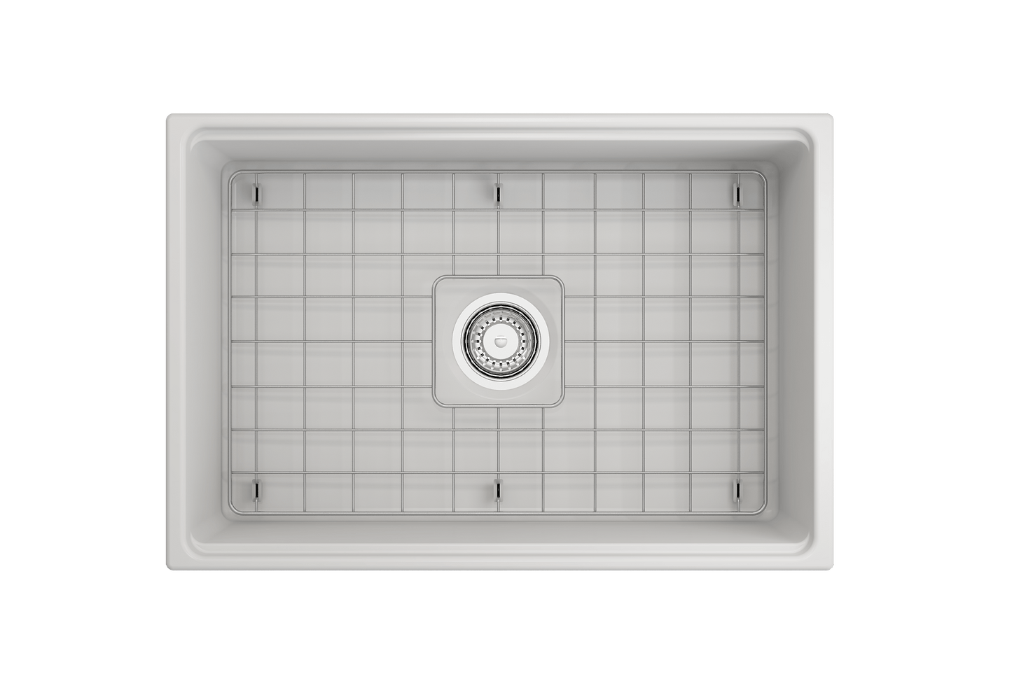 BOCCHI CONTEMPO 27" Single Bowl Kitchen Sink with Integrated Work Station & Accessories
