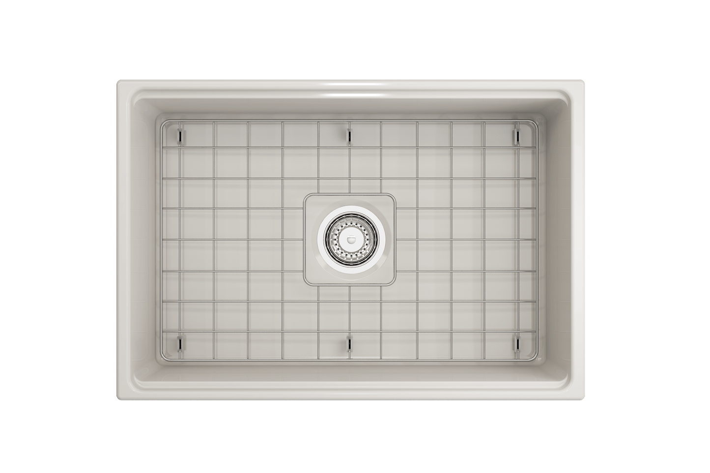 BOCCHI CONTEMPO 27" Single Bowl Kitchen Sink with Integrated Work Station & Accessories