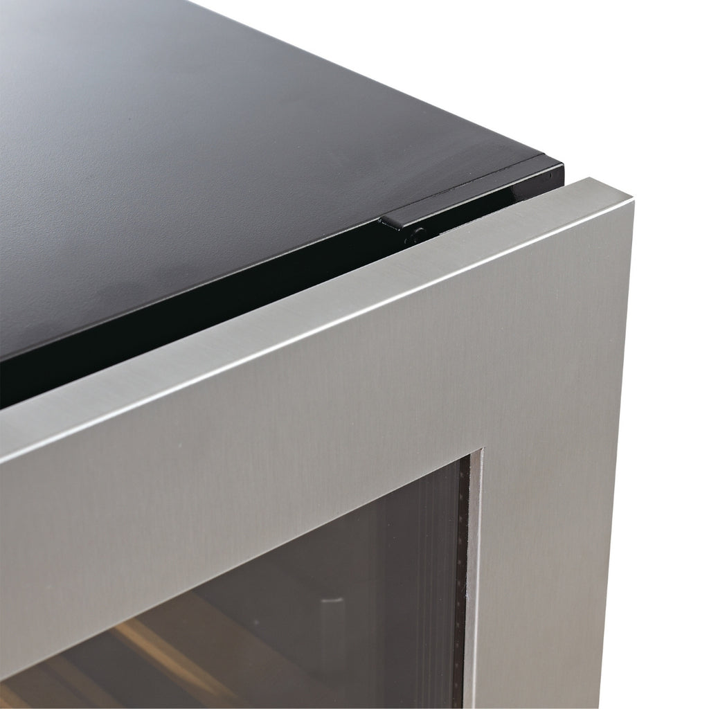 KingsBottle 24” Wide Large Beverage Refrigerator | KBU425BX