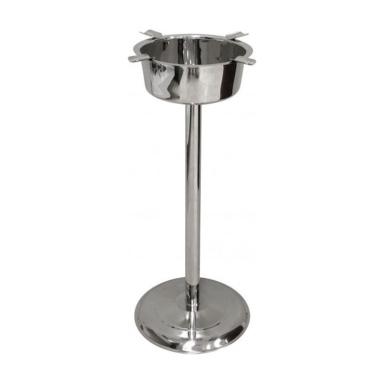 Smokin Ash Hartford Cigar Ashtray - Polished Stainless Steel