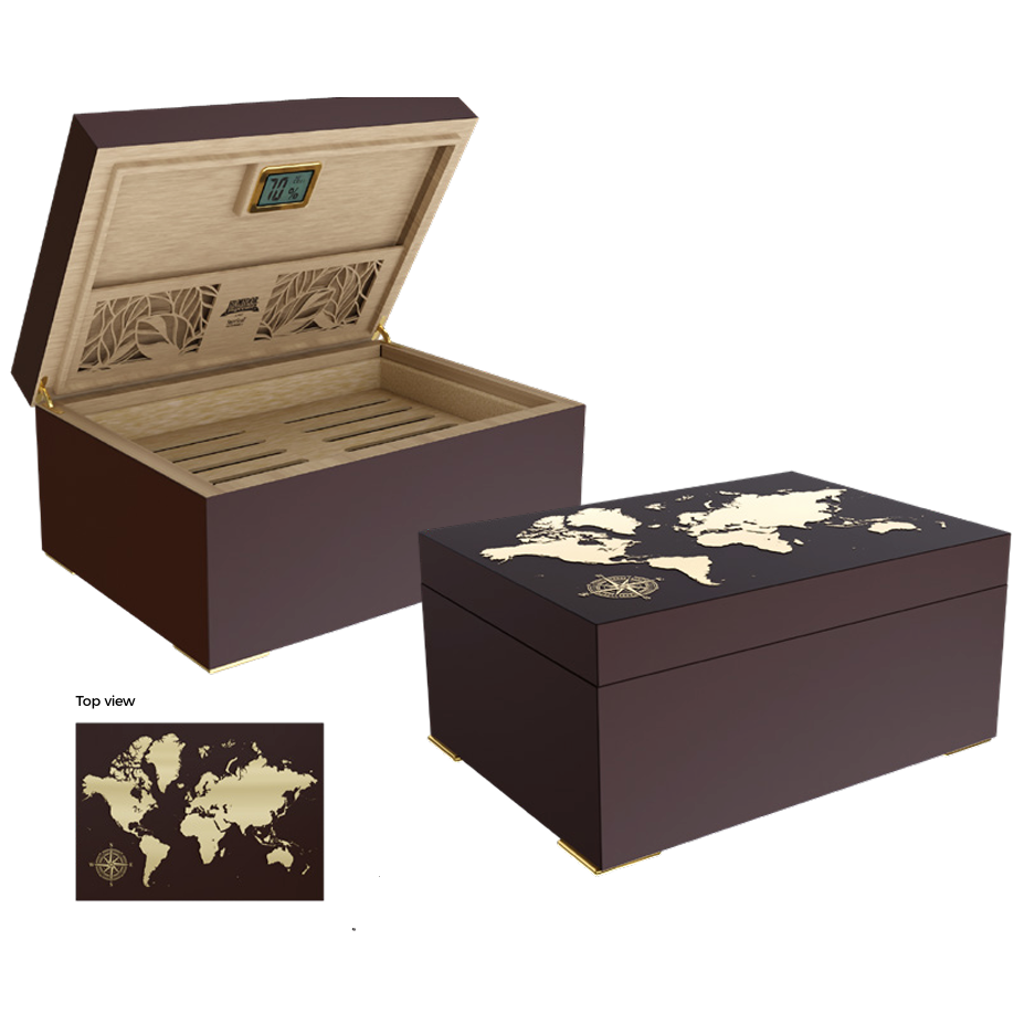 New World Cigar Humidor | Holds 150 Cigars