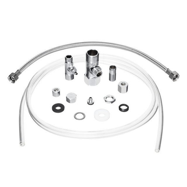 Side-Mounted Bidet Attachment with Adjustable Spray Wand, Dual Temperature
