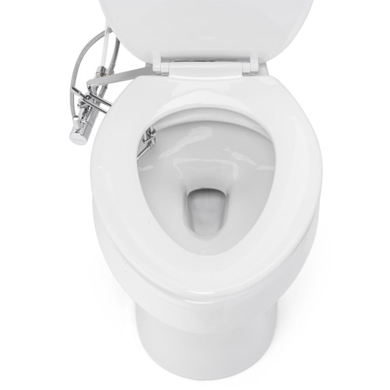 Side-Mounted Bidet Attachment with Adjustable Spray Wand, Dual Temperature