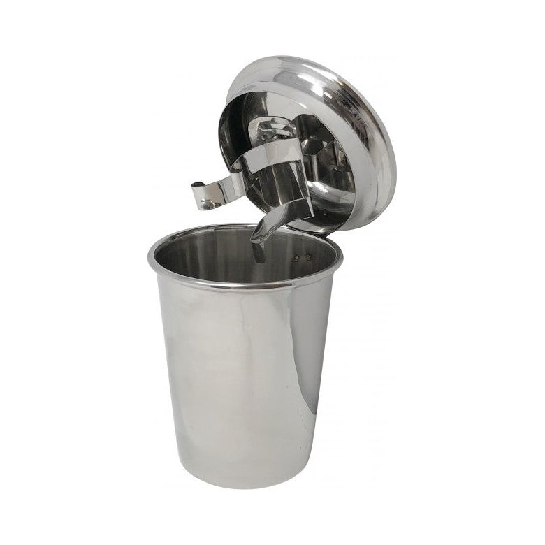 Smokin Ash Glendale Car Cigar Ashtray - Polished Stainless Steel
