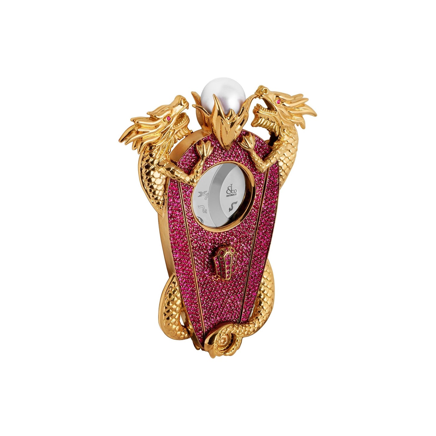 Xikar Dueling Dragons Chasing Flaming Pearl Cigar Cutter | 1 of 1 Exclusive