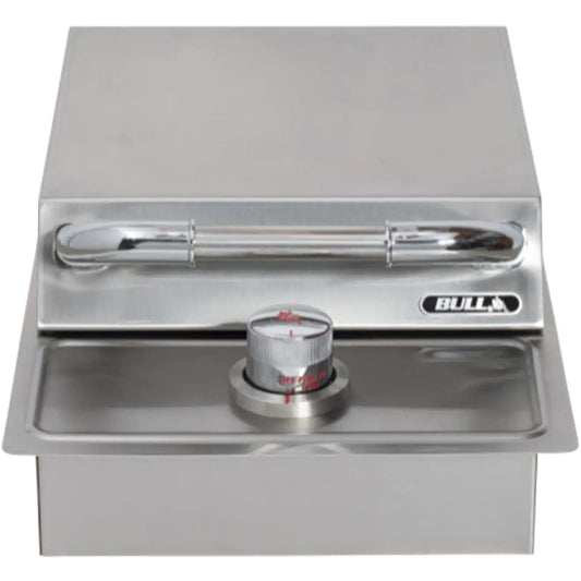 Bull Drop-In Single Side Burner W/ Stainless Steel Lid