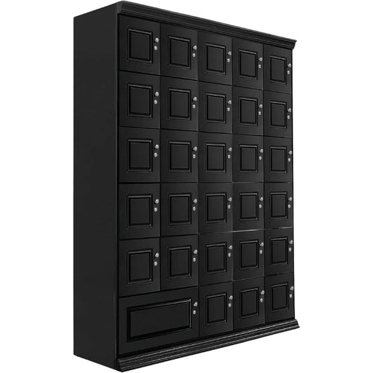 Humidor Supreme Large Humidor Cigar Locker with 28 lockers | Holds 8500 Cigars