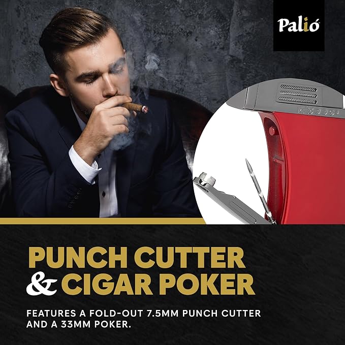 Palió Scorpius Angled Single Flame Torch Lighter