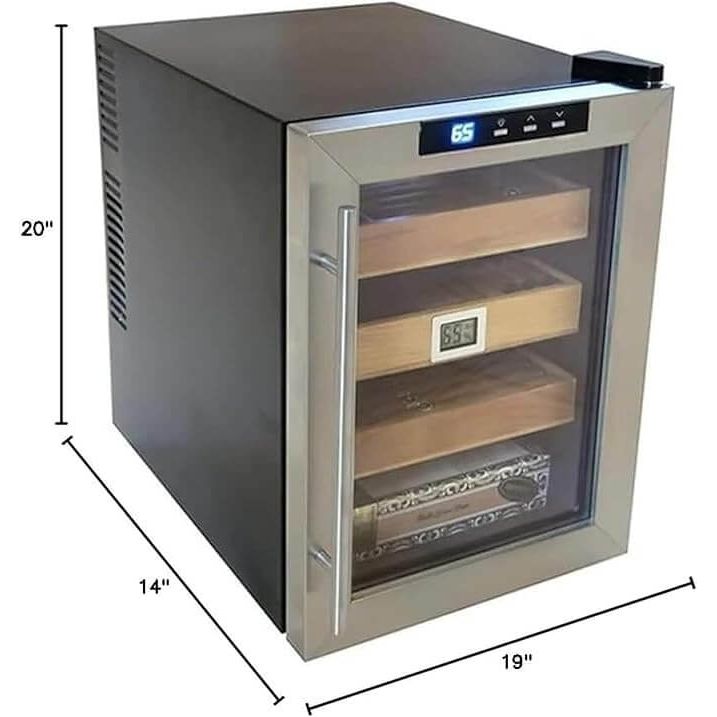 Clevelander Small Electric Humidor | Holds 250 Ct Cigars
