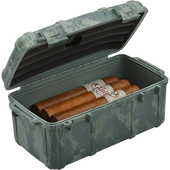 Cigar Caddy 15 Count Travel Humidor For Cigars