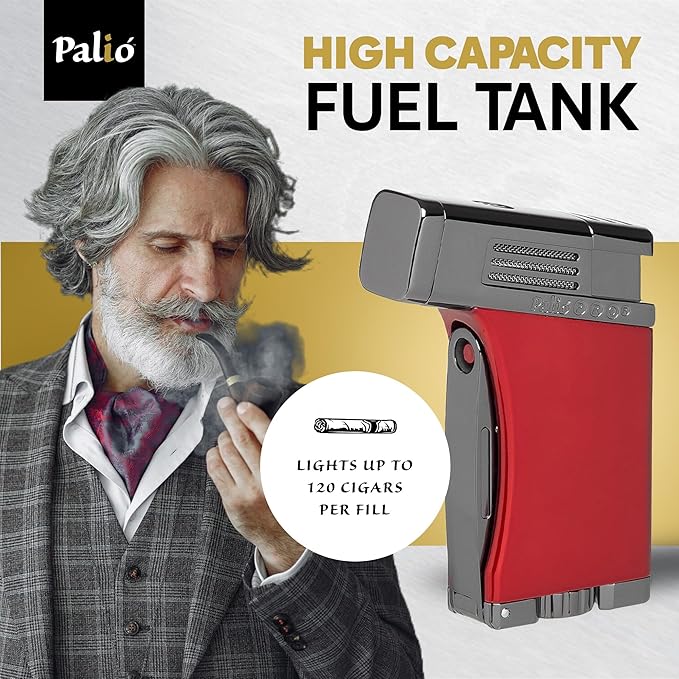 Palió Scorpius Angled Single Flame Torch Lighter