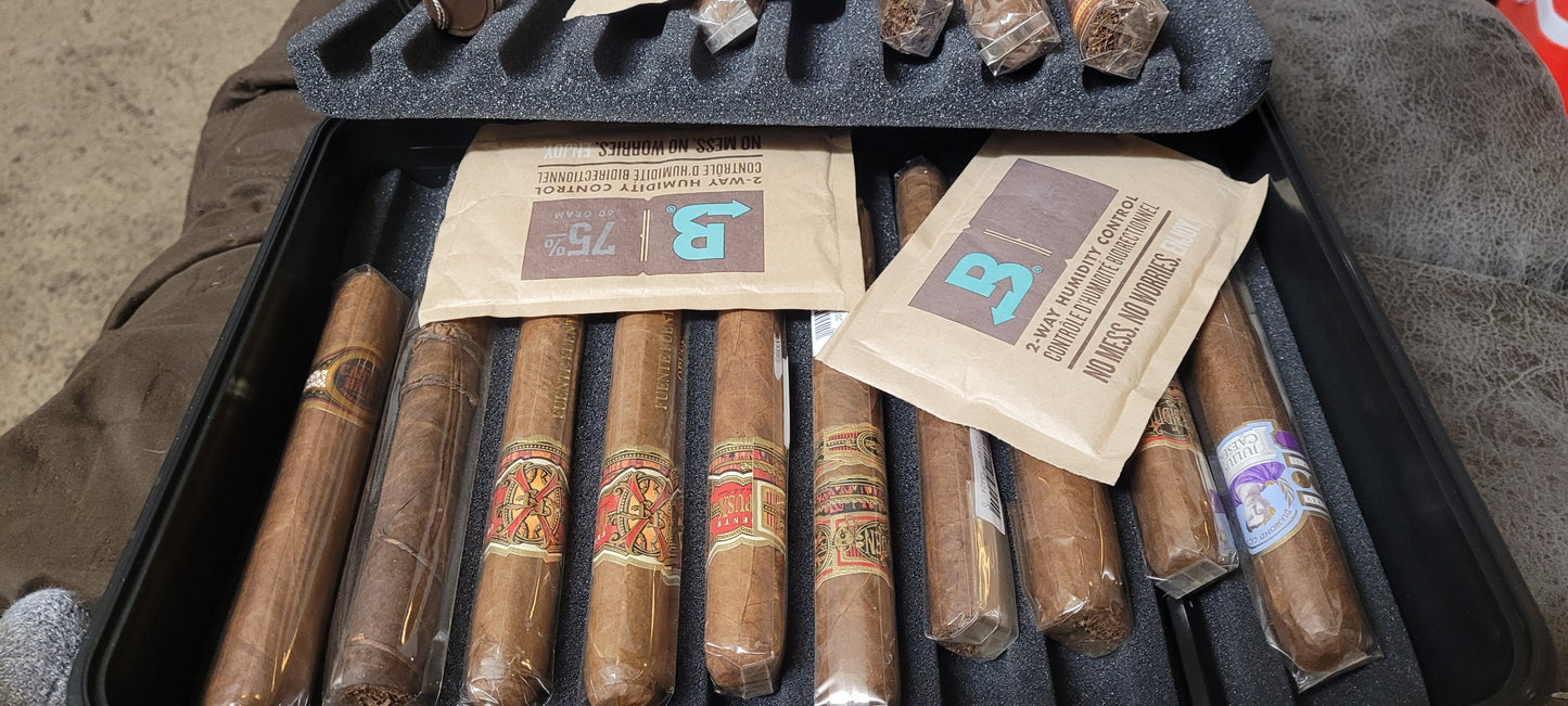 Cigar Caddy 40 Cigar Travel Humidor for Cigars