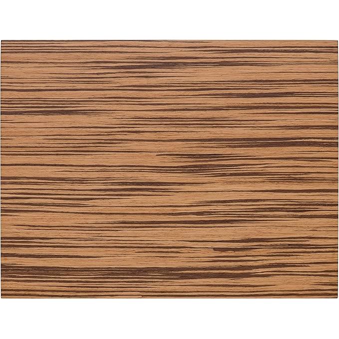 Altesse Desktop Humidor with Zebrawood Veneer | Holds 75 Cigars