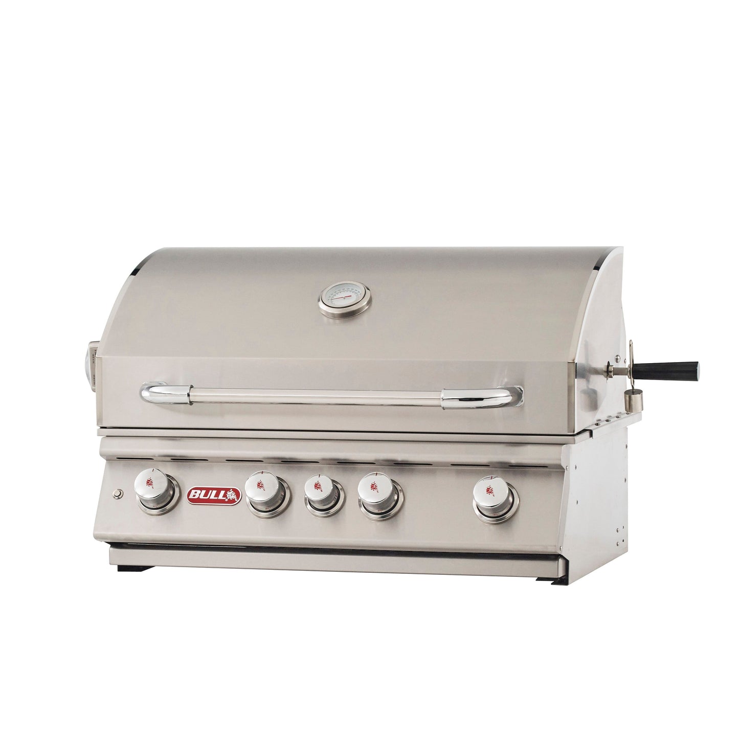 Bull Angus 30" Gas Grill | 4 Infrared Burners & Rotisserie Spit | Built-in or Freestanding on Cart