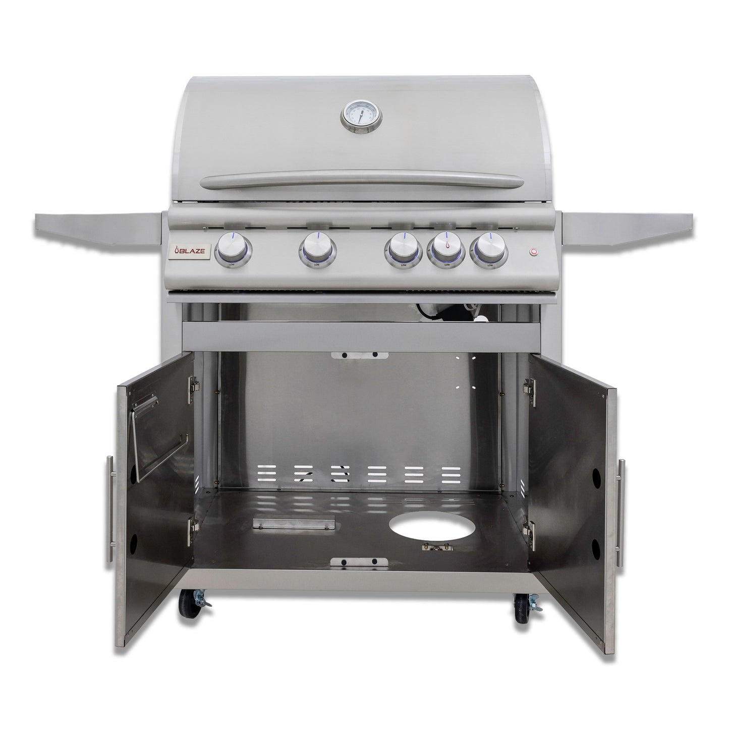 Blaze Premium LTE+ 32" 4-Burner Grill w/ Rear Infrared Burner & Lift-Assist Hood (BLZ-4LTE3)
