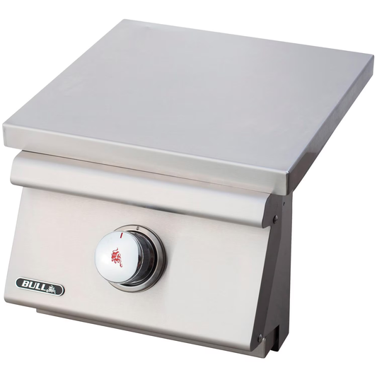 Bull Slide-In Pro Side Burner W/ Stainless Steel Lid