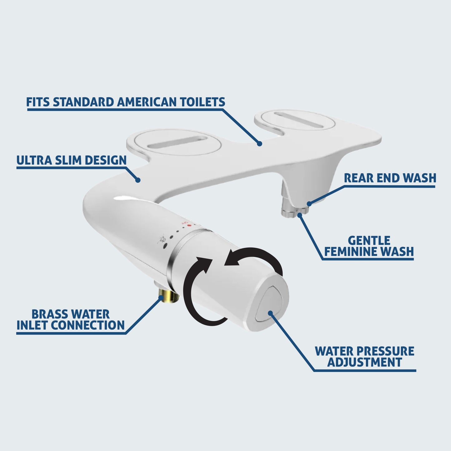 The B Shower | Bidet Attachment For Toilets