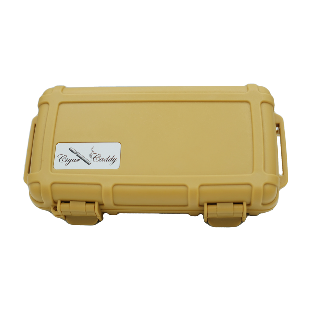 Cigar Caddy 5 Count Travel Humidor For Cigars