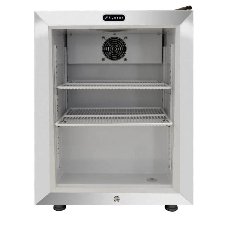 Whynter Countertop Reach In Display Glass Door Freezer | 1.8 cu ft