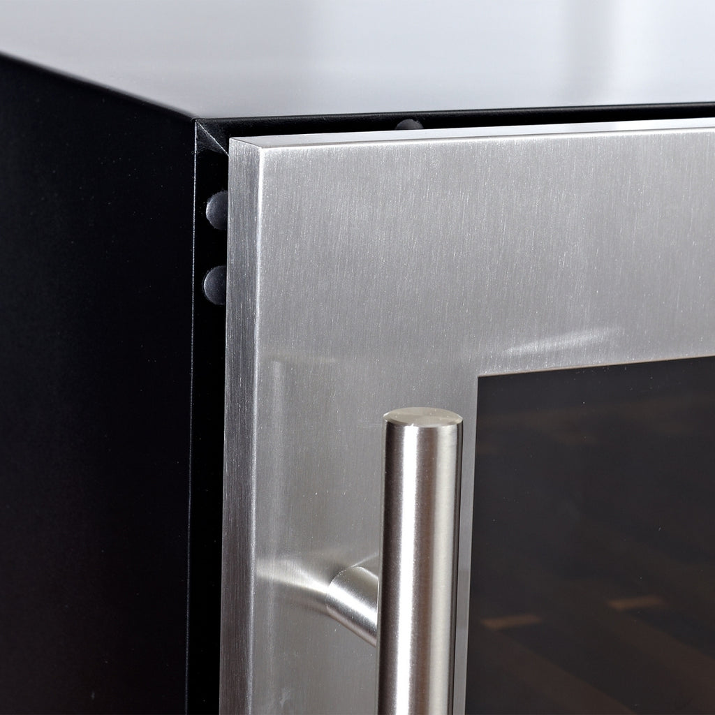 KingsBottle 24” Wide Large Beverage Refrigerator | KBU425BX