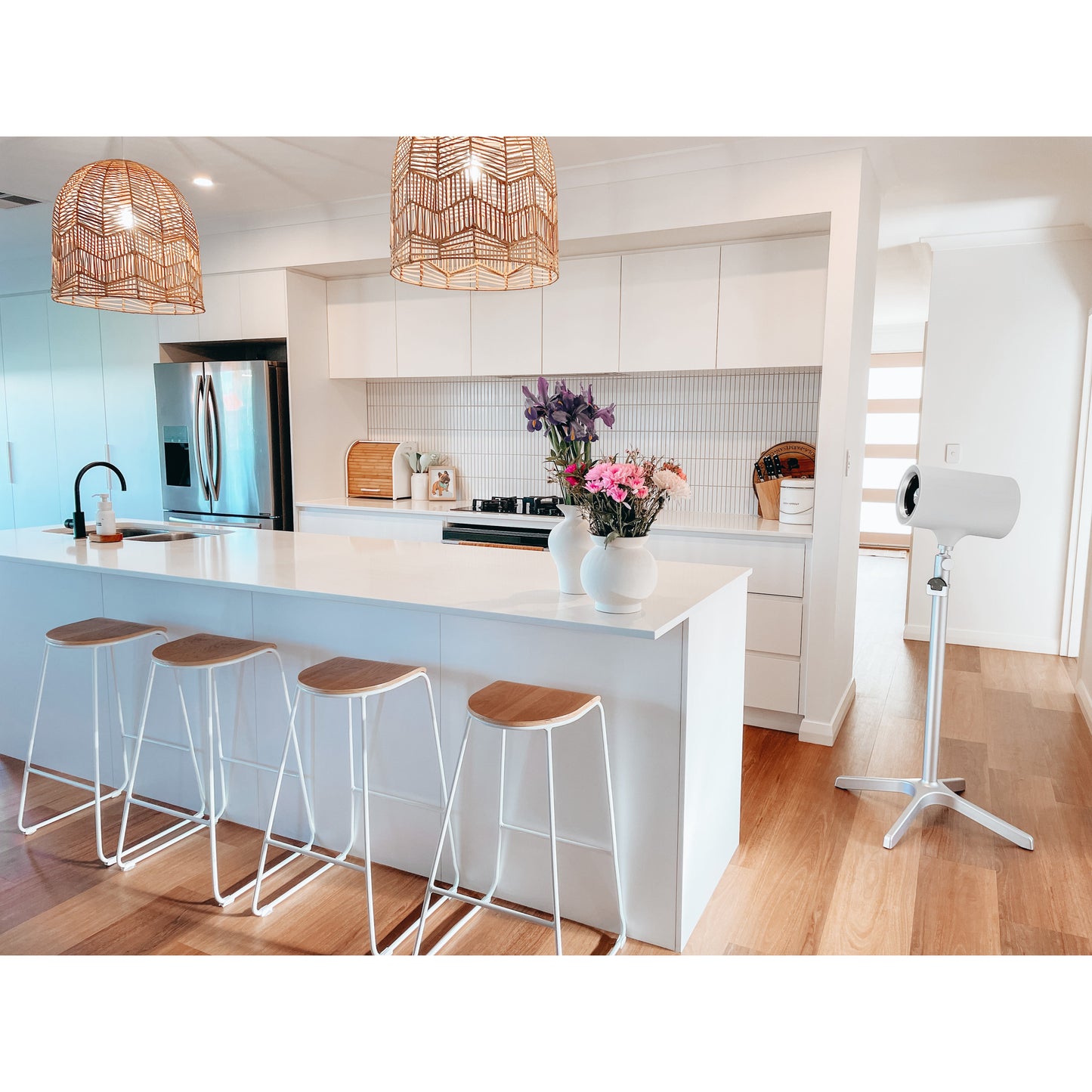 Everdure 49" Pedestal Fan | Indoor+ Outdoor | Award Winning Fan