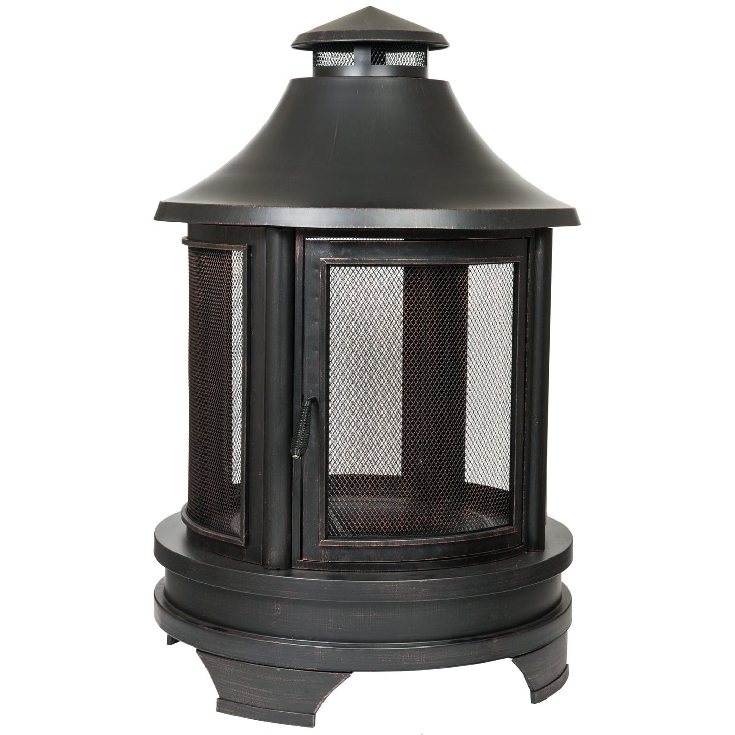 Dagan Pagoda Style Wood Burning Fire Pit