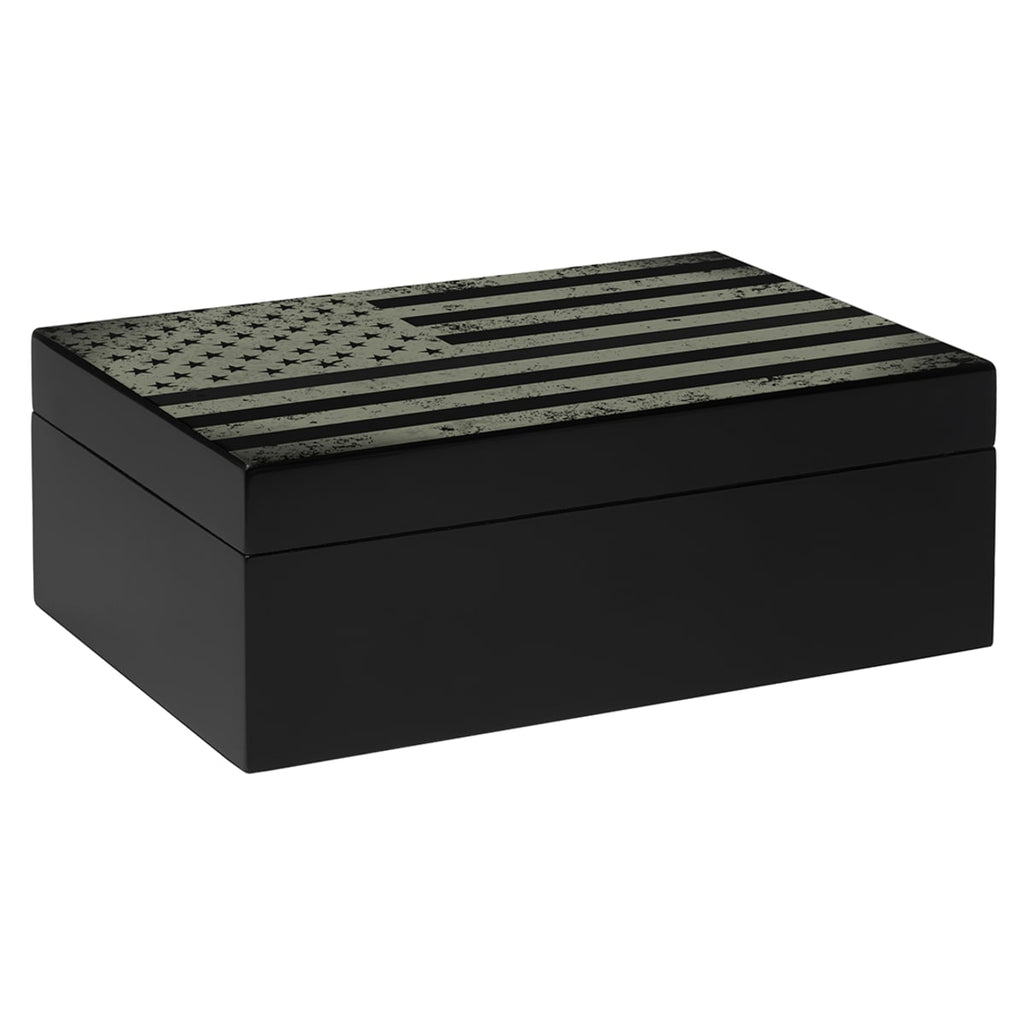 Porto Desktop Humidor First Responder Series | Holds 70 Cigars