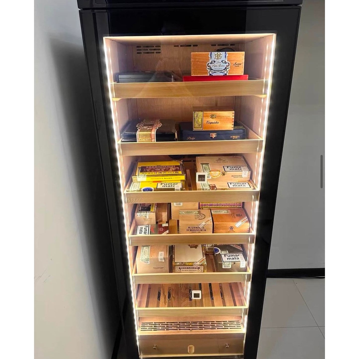 Raching C330A Electronic Humidor Cabinet | 1,300 Cigars