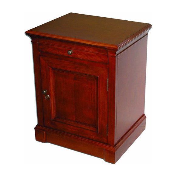 Lauderdale End Table Small Cigar Humidor Cabinet | Holds 500 Cigars