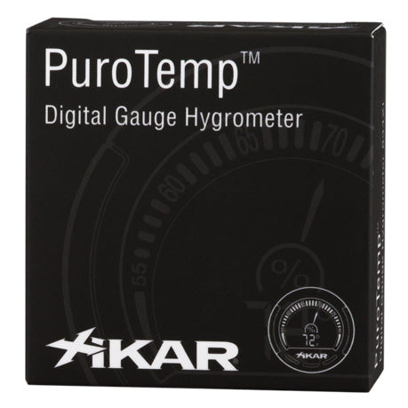 Xikar Round Digital Gauge Hygrometer (Set of 6)