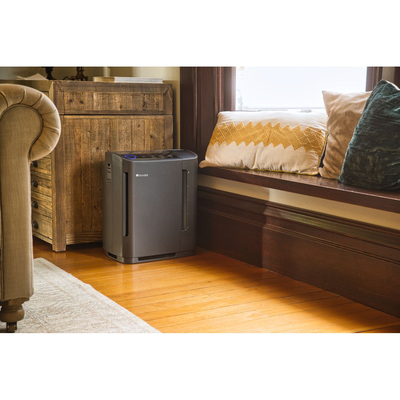 Brondell Revive | True HEPA Air Purifier & Humidifier