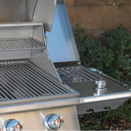 Bull Sidekick Propane Gas Single Side Burner W/ Stainless Steel Lid
