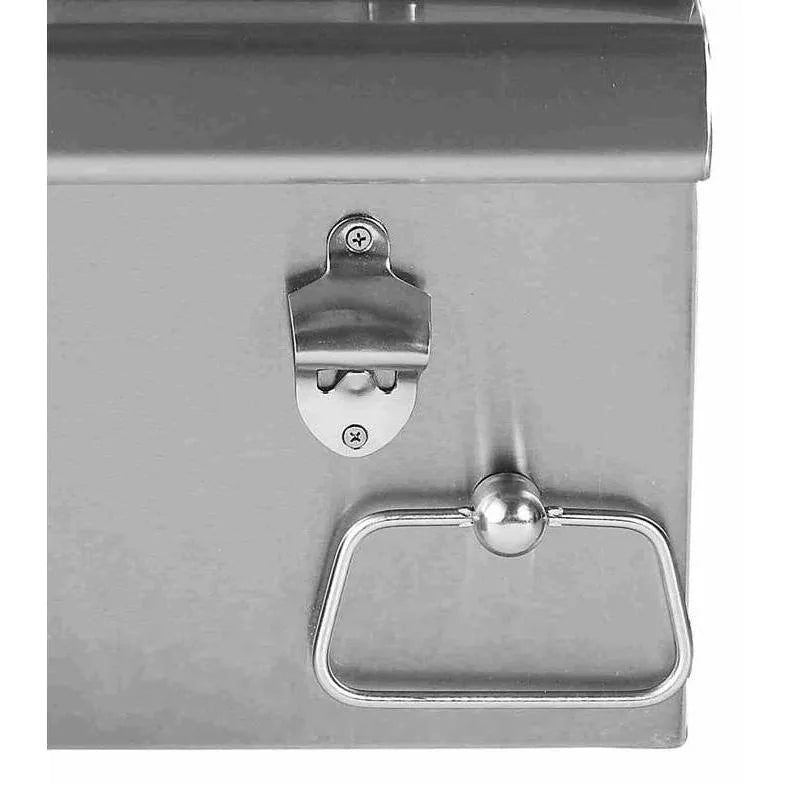 Bull 30-Inch Stainless Steel Slide-In Bar Center W/ Ice Chest & Sink