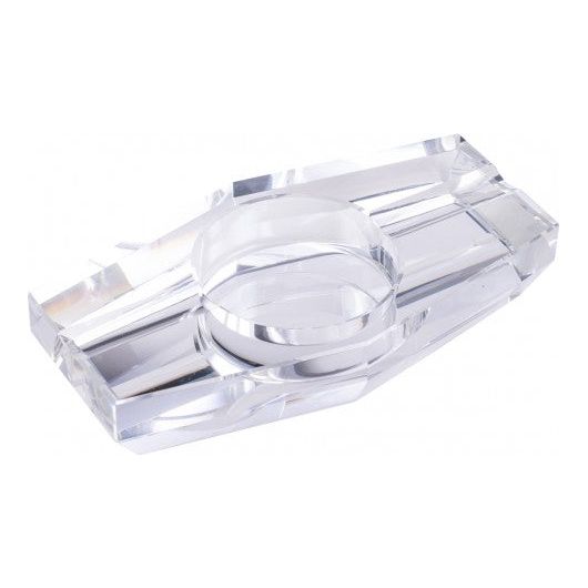 Hexagon Crystal Cigar Ashtray in Gift Box