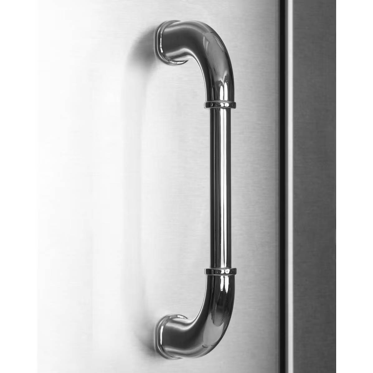 Bull 18-Inch Left Hinged Stainless Steel Single Access Door - Vertical