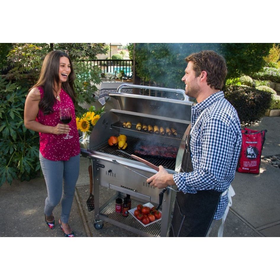 Bull Bison 30" Built-In Specialty Charcoal Grill