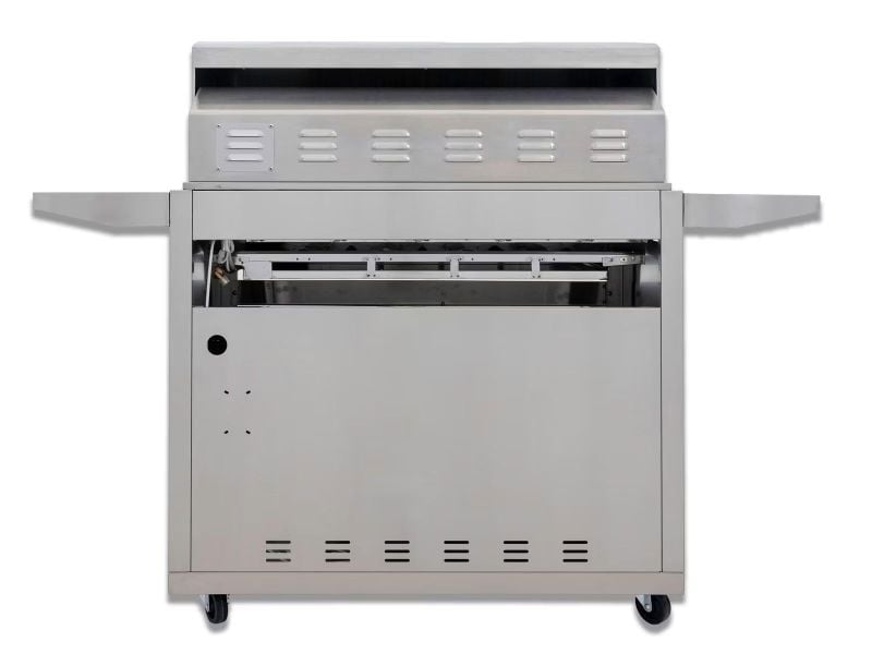 Blaze Premium LTE+ 32" 4-Burner Grill w/ Rear Infrared Burner & Lift-Assist Hood (BLZ-4LTE3)