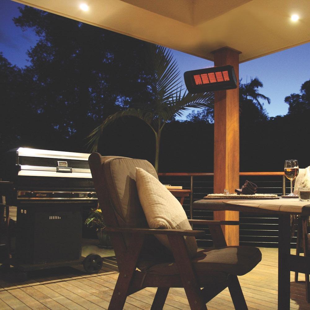 Bromic Tungsten Smart-Heat Gas Patio Heater Built In