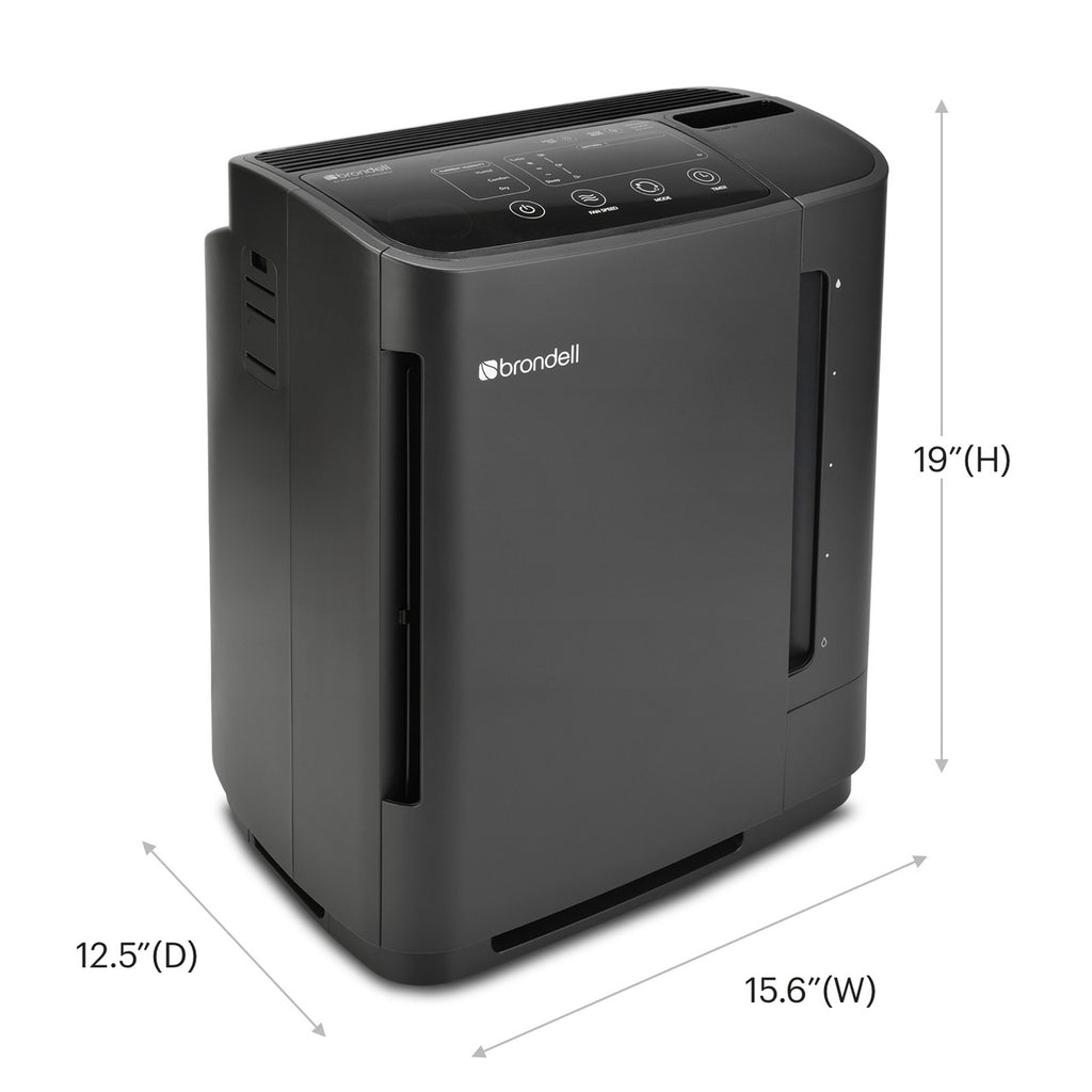 Brondell Revive | True HEPA Air Purifier & Humidifier