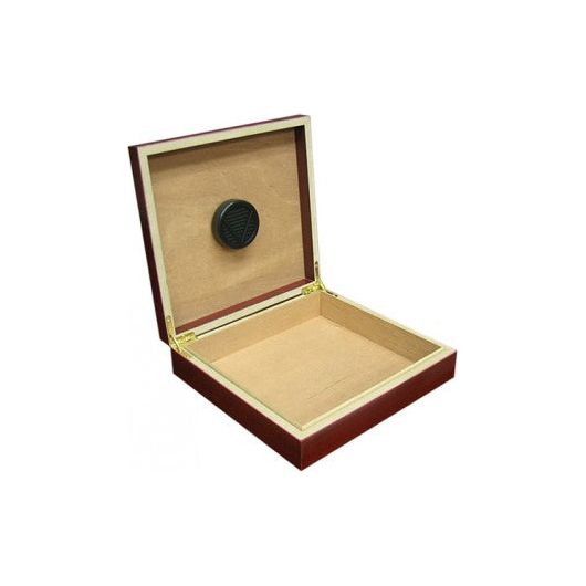 Chateau Small Cigar Humidor with Humidifier | Holds 20 Cigars