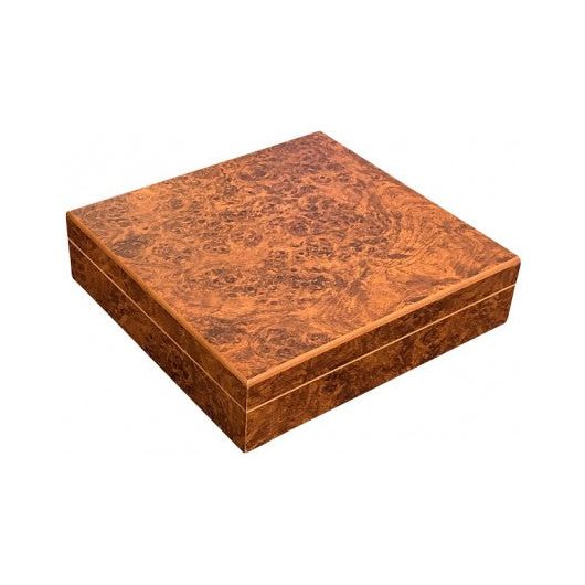 Chateau Small Cigar Humidor with Humidifier | Holds 20 Cigars