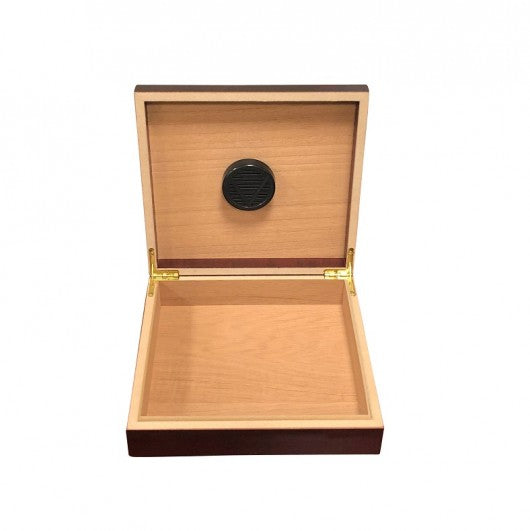 Chateau Small Cigar Humidor with Humidifier | Holds 20 Cigars