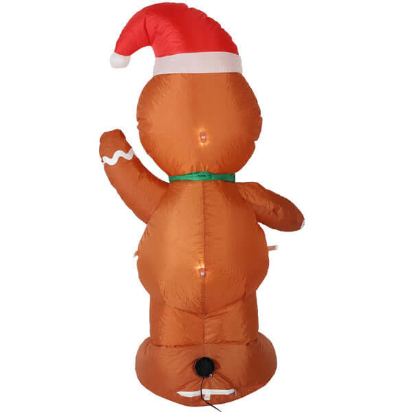 50.5" Gingerbread Man- Inflatable Christmas Decoration