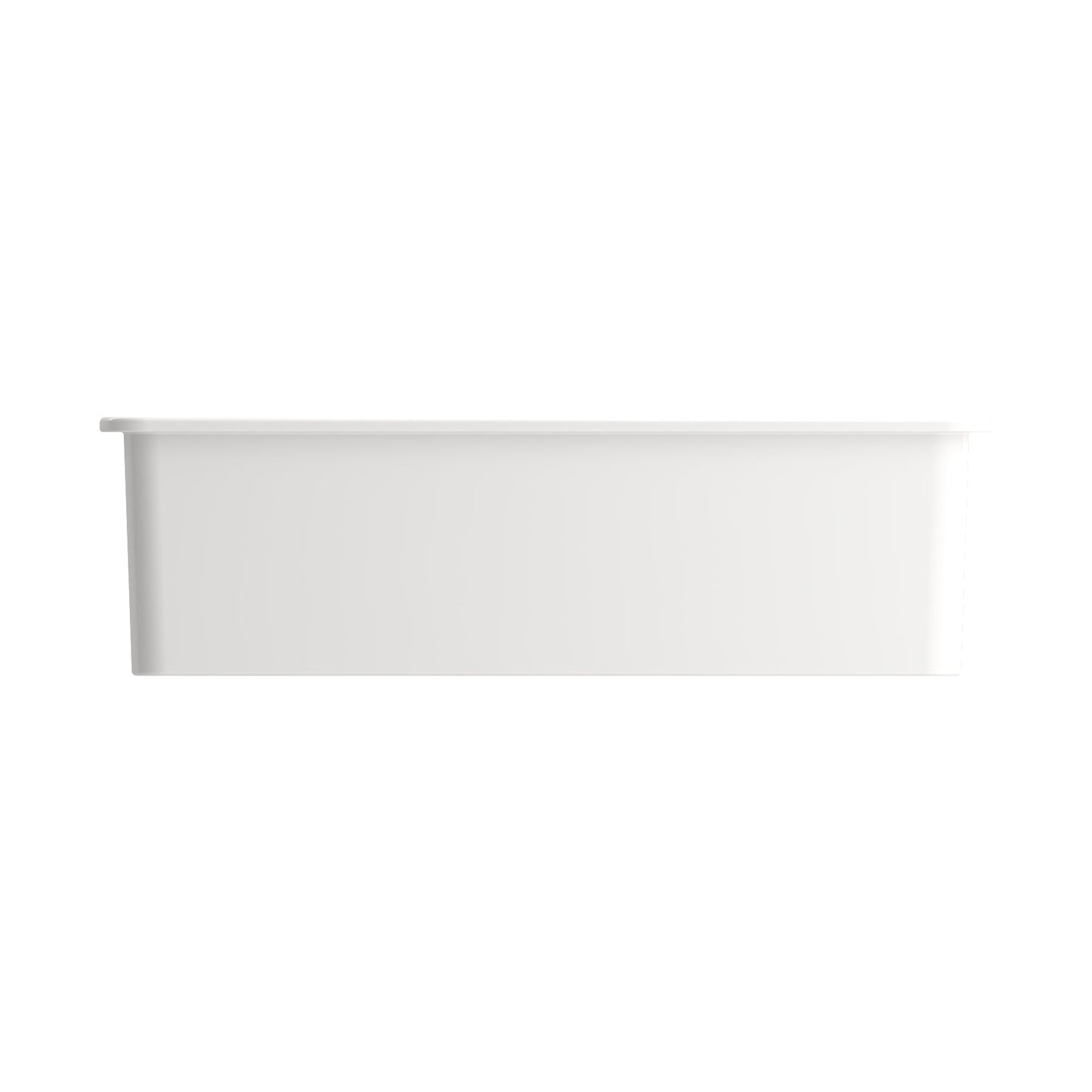 BOCCHI SOTTO 32" Fireclay Kitchen Sink with Protective Bottom Grid and Strainer and Accessories with Pagano 2.0 Faucet
