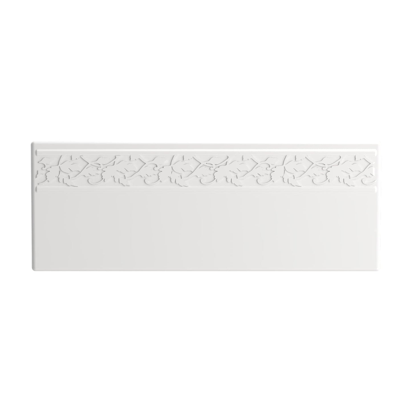 BOCCHI VIGNETO 27" Fireclay Farmhouse Single Bowl Kitchen Sink with Protective Bottom Grid and Strainer