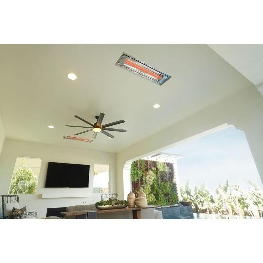 Infratech WD Series 39-Inch Dual Element 4000/5000 Watt Flush Mounted Marine Grade Electric Heater