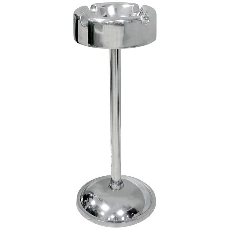 Smokin Ash Lexington Cigar Ashtray - Polished Cast Aluminum